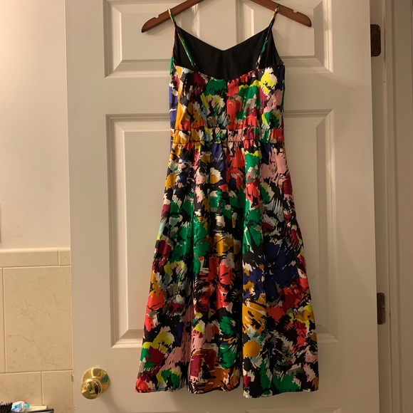 J.crew Abstract paint prints Dress - Picture 6 of 8